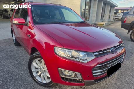Red 2015 Ford Territory Wagon Ts (Rwd)