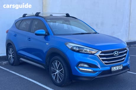 Blue 2016 Hyundai Tucson Wagon Active X (Fwd)