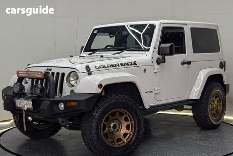White 2018 Jeep Wrangler Softtop Golden Eagle (4X4)