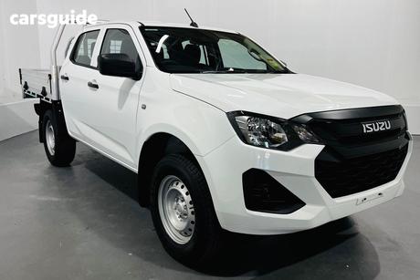 White 2026 Isuzu D-MAX Crew Cab Chassis Sx (4X2) High-Ride