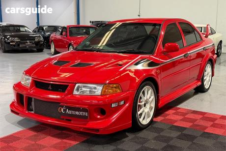 Red 1999 Mitsubishi Lancer Sedan LANCER EVOLUTION 6.5 TOMMI MAKINEN