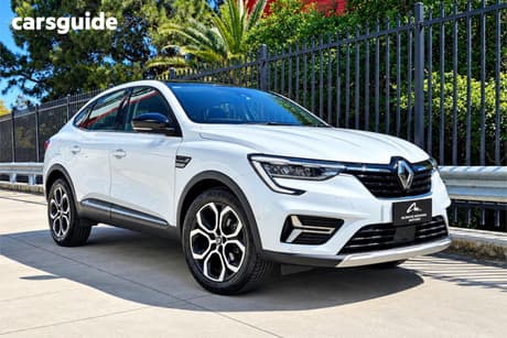 White 2021 Renault Arkana Coupe Intens