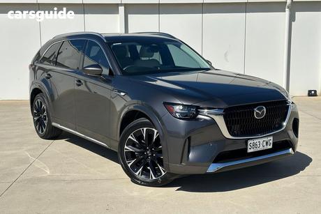Grey 2023 Mazda CX-90 Wagon G50E Azami Mhev