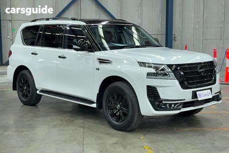 White 2020 Nissan Patrol Wagon Ti-L (4X4)