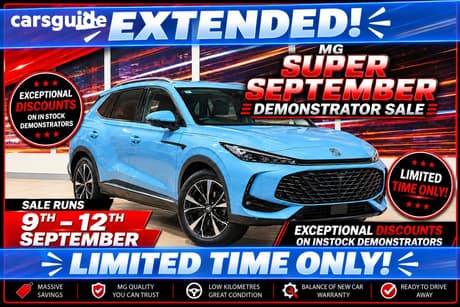 Blue 2025 MG HS Wagon Essence