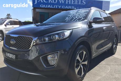 Grey 2016 Kia Sorento Wagon Sli (4X4)