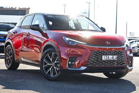 Red 2025 Lexus LBX Wagon Luxury 2Wd (Hybrid)