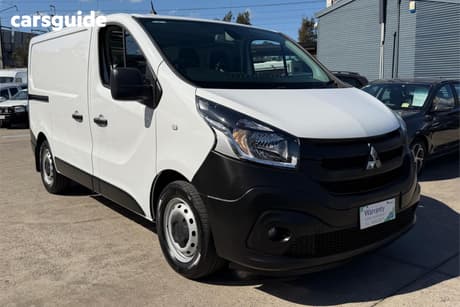 White 2022 Mitsubishi Express Van Glx Swb (Multimedia/Navi)