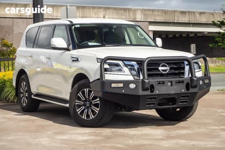 White 2024 Nissan Patrol Wagon Ti (4X4)
