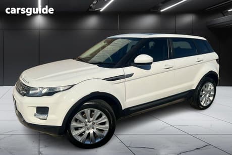 White 2015 Land Rover Range Rover Evoque SUV SD4 PURE TECH 4X4
