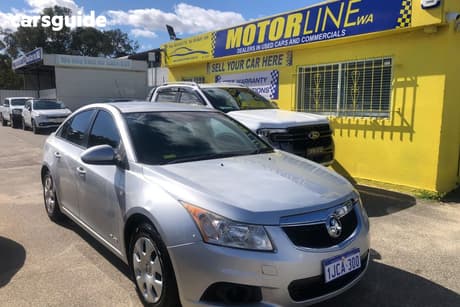 Silver 2012 Holden Cruze Sedan Cd