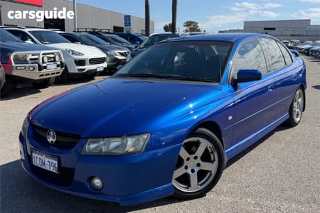 Blue 2006 Holden Commodore Sedan Sv6