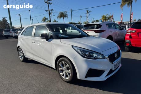 White 2022 MG MG3 Hatchback Core