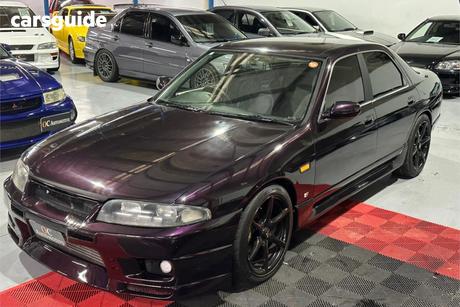 Purple 1995 Nissan Skyline Sedan Gts-T
