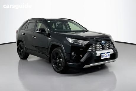Black 2019 Toyota RAV4 Wagon Cruiser Awd Hybrid