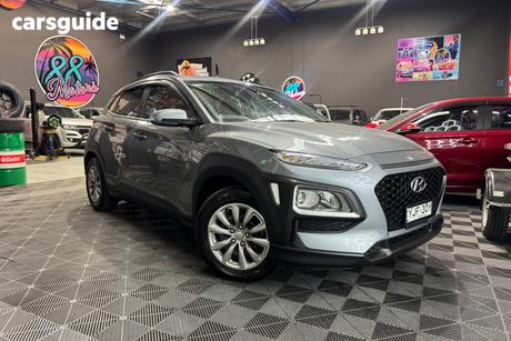 Grey 2019 Hyundai Kona Wagon Go (Fwd)