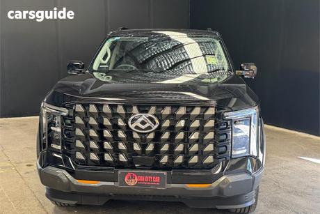 Black 2025 LDV Terron 9 Double Cab Pick Up Origin