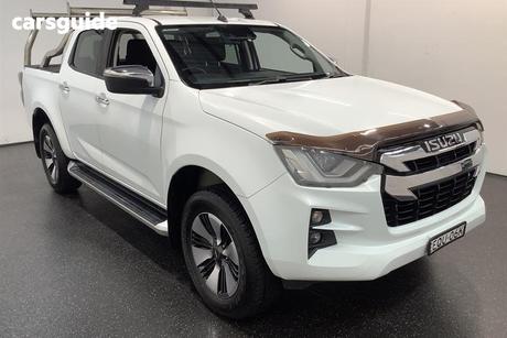 White 2021 Isuzu D-MAX Crew Cab Utility Ls-U (4X2) High-Ride