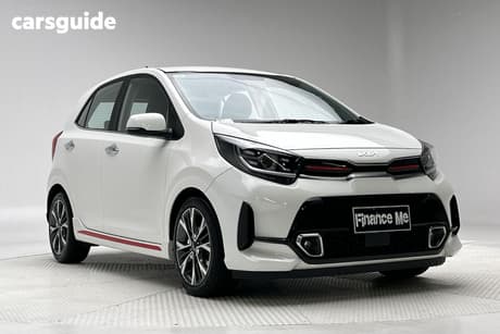 White 2023 Kia Picanto Hatchback Gt-Line (Pe)