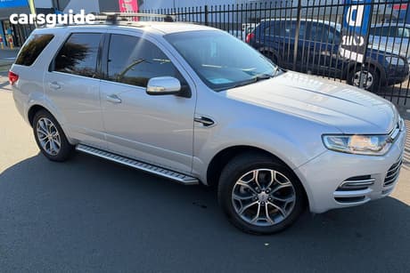 Silver 2011 Ford Territory SUV TITANIUM