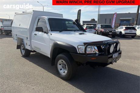 White 2012 Nissan Patrol Leaf Cab Chassis Dx (4X4)