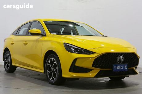 Yellow 2024 MG MG5 Sedan Vibe
