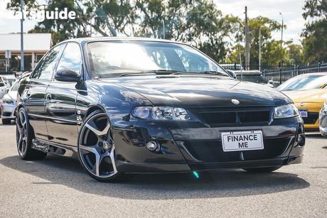 Black 2002 HSV Clubsport Sedan R8