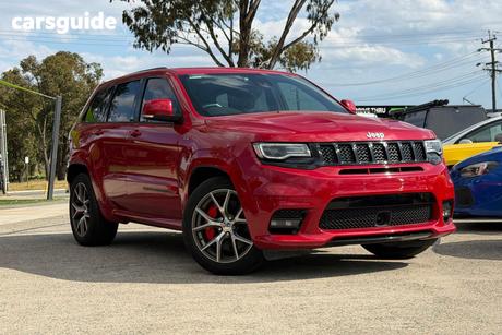 Red 2017 Jeep Grand Cherokee Wagon Srt (4X4)