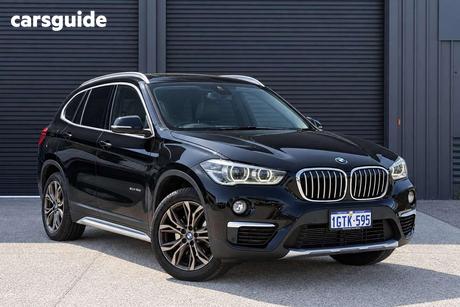 Black 2017 BMW X1 Wagon Sdrive 18D