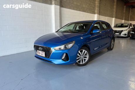 Blue 2018 Hyundai I30 Hatchback Active