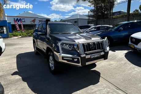 Grey 2023 Toyota Landcruiser Prado Wagon Gxl