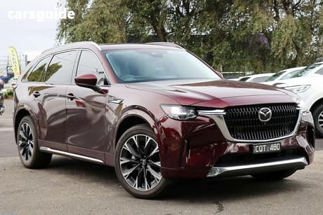 Red 2023 Mazda CX-90 Wagon G50E Azami Mhev