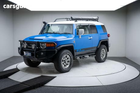 Blue 2011 Toyota FJ Cruiser Wagon