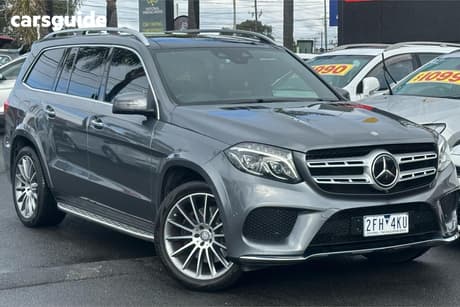 Grey 2016 Mercedes-Benz GLS500 Wagon 4Matic