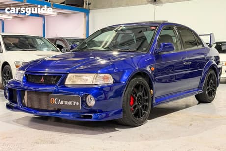 Blue 1999 Mitsubishi EVOLUTION 6 GSR OtherCar