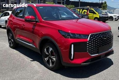 Red 2026 Chery Tiggo 4 Wagon Urban