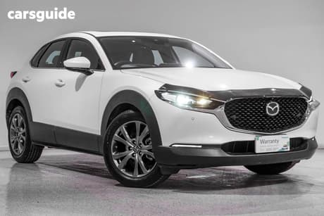 White 2020 Mazda CX-30 Wagon G25 Astina (Awd)