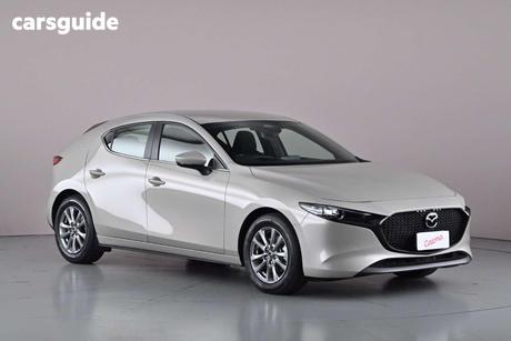 Beige 2023 Mazda 3 Hatchback G20 Pure