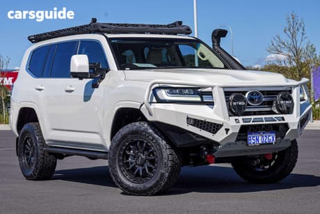 White 2022 Toyota Landcruiser Wagon Lc300 Vx (4X4)