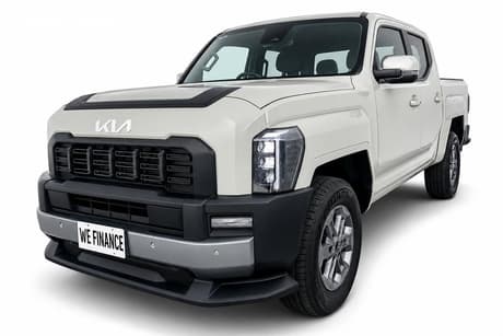 Beige 2026 Kia Tasman Double Cab Pick Up Sx+ (4X4) (Std) Black Fender