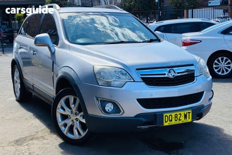 Silver 2014 Holden Captiva Wagon 5 Ltz (4X4)