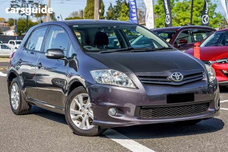 Grey 2011 Toyota Corolla Hatchback Ascent Sport