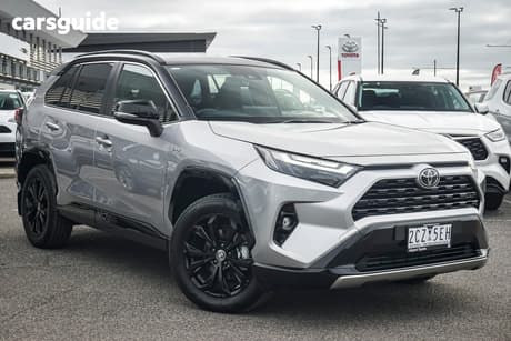 Silver 2025 Toyota RAV4 Wagon Xse (Awd) Hybrid Premium Paint
