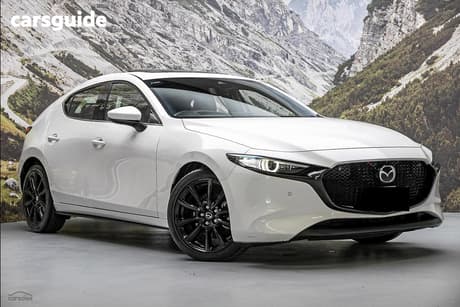 White 2020 Mazda 3 Hatchback G25 Astina