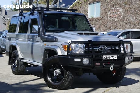 Silver 2022 Toyota Landcruiser Wagon Gxl