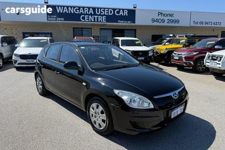 Black 2010 Hyundai I30 Hatchback Sx