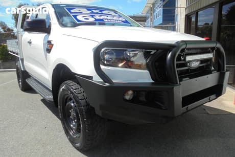 White 2021 Ford Ranger Super Cab Chassis Xl 3.2 (4X4)