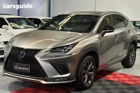 Grey 2018 Lexus NX300 Wagon Luxury (Awd)