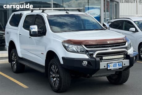 White 2016 Holden Colorado Ute Tray LTZ