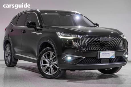 Black 2023 GWM Haval H6 Wagon Ultra Hybrid